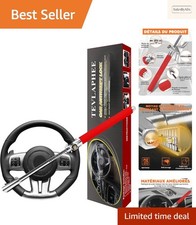 Antivol Volant Tevlaphee - Design Élégant et Résistant, Déverrouillage par Clé