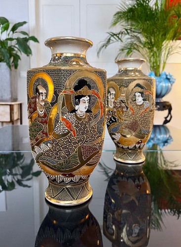 Vases japonais satsuma - vases,