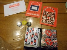 VINTAGE jeu de société   lot 2 jeux de cartes  " MILLE BORNES "