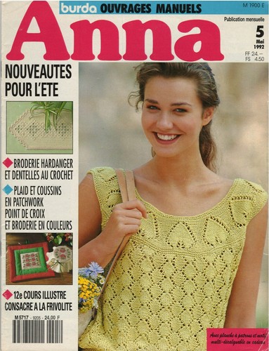 Vintage mai 1992 burda - !,