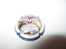 1 capsule de champagne Mignon Pierre Elysée contour Bleu