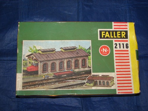 Faller maquette hangar a - n,
