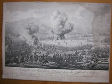 Bataille d'Austerlitz gagnée par la Grande Armée par Le Beau d'après NAUDET.1805