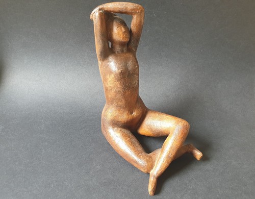 Sculpture terre cuite - nu,,