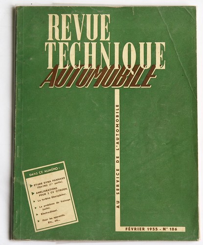 Revue technique automobile - revue,