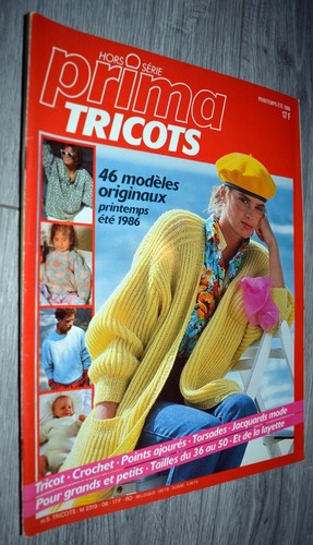 Revue prima tricots hors serie - revue,
