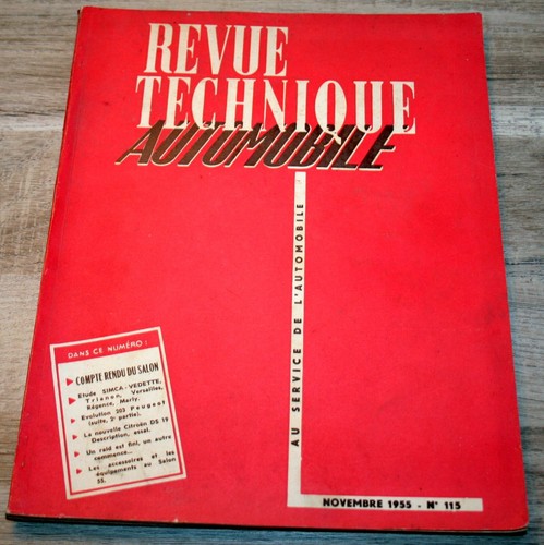 Revue technique simca - simca, vedette