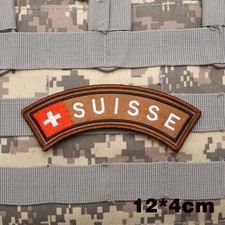 Patch Écusson Brodé SUISSE