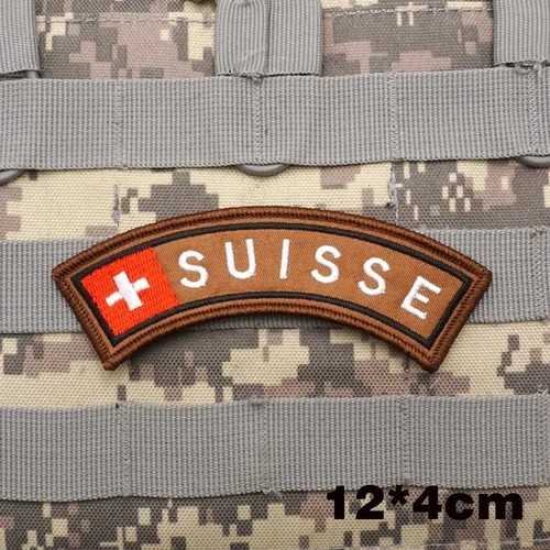 Patch écusson brodé suisse - patch,