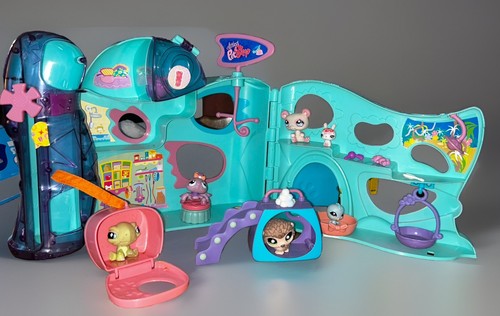 Littlest petshop bateau maison - littlest,