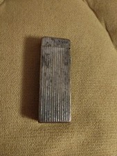 Ancien briquet Dunhill en métal argenté Switzerland