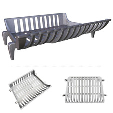 Porte-bûches en Fonte 60/48 x40x15H cm Pour cheminée et poêle à bois LUNAWAY IT