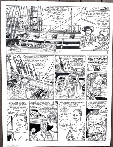 Planche originale pellerin - planche,