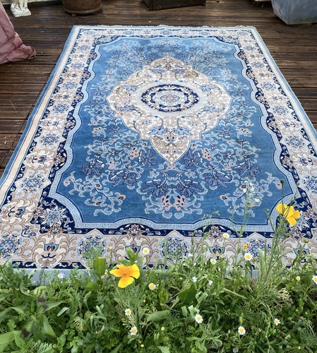 Grand tapis chinois laine - tapis,