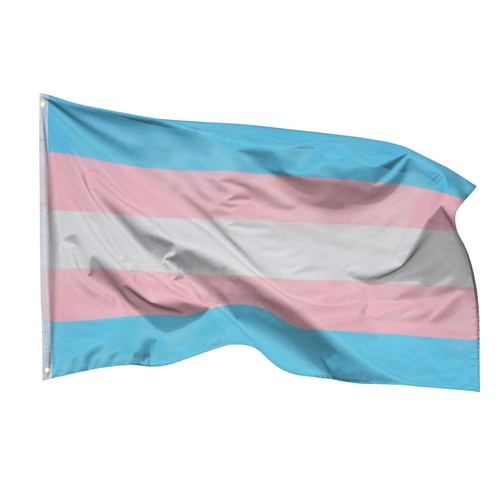 Drapeau transgenre 90x150 - transgenre, cm