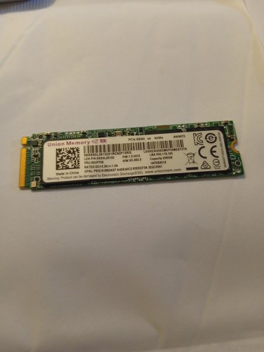 Ssd union memory 256 - ssd,