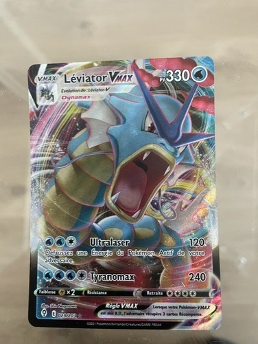 Carte pokémon léviator vmax - léviator,