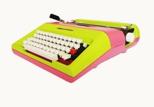 Couleurs vives sur un Olivetti