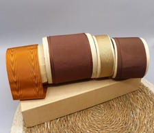 Lot RUBAN Soie Ancien - Textile Ancien Mercerie Début XXème - 25 Mètres