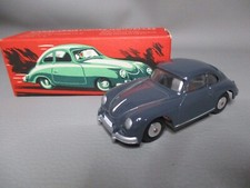 AT213 QUIRALU LOUIS SURBER 1/43 PORSCHE COUPE 356A Ref ?? GRISE REEDITION 1990