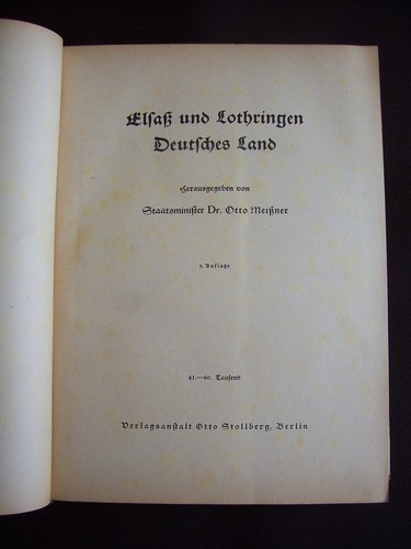 Elsass und lothringen - und,