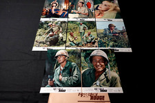 LE SABLE ETAIT ROUGE Beach Red cornel wilde 18 photos cinema lobby cards 1967