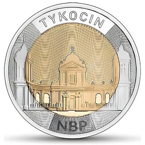Pologne zloty eglise de - 5,