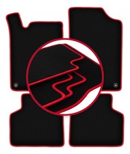 Tapis de sol en Velours noir