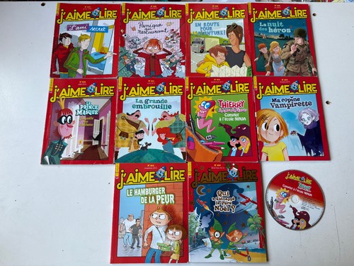 Lot livres aime - 10, j'aime