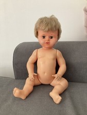 Bébé Poupon Petitcollin Buveur Mouilleur Blond 50 tête d’aigle