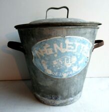 Lessiveuse en zinc, jouet d'enfant, ou de poupée, Marquée Nénette