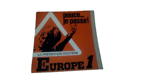 Petit autocollant ancien