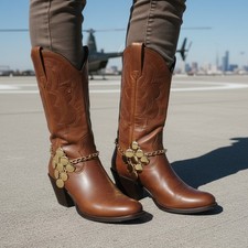 Femme 2PCS Métal Or Coffre