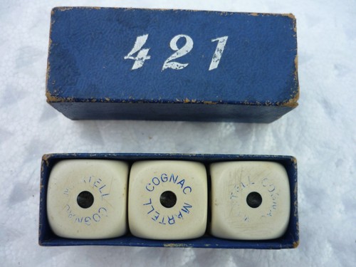 Ancien jeu dés jouer - jeu, à