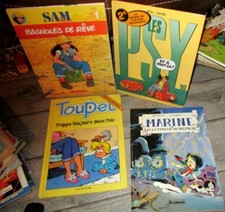 Lot Bd  - Toupet 1 + Sam 1