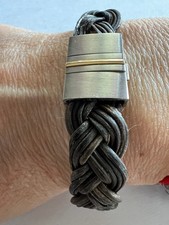 Bracelet Tressé Avec Boucle
