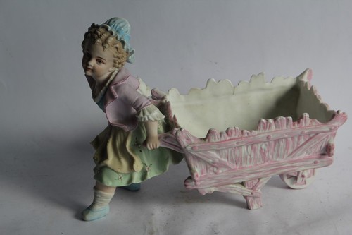 Jardinière porcelaine biscuit