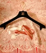 Chanel cintre velours noir - velours,