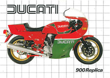 Prospectus DUCATI 900 MHR REPLICA Brochure Catalogue Prospekt 1982 Italien Angl