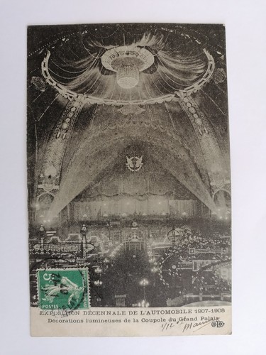 Cpa rare paris - rare, exposition