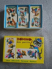 Jeu de dominos Domino Des Petits 546700 Nathan complet bon état 