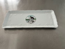 Plat a cake en porcelaine de