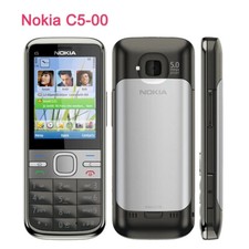 Nokia C5-00 C5 Mobile Phone 2G 3G GSM Hebrew Arabic Russian Keyboard Cellphone