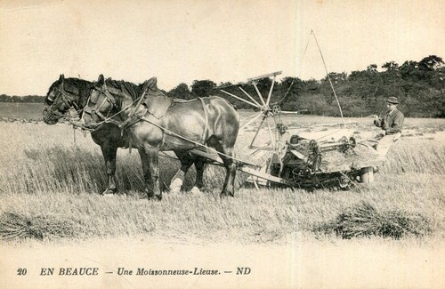 Carte agriculture attelage - carte,