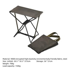 Tabouret de camping pliable
