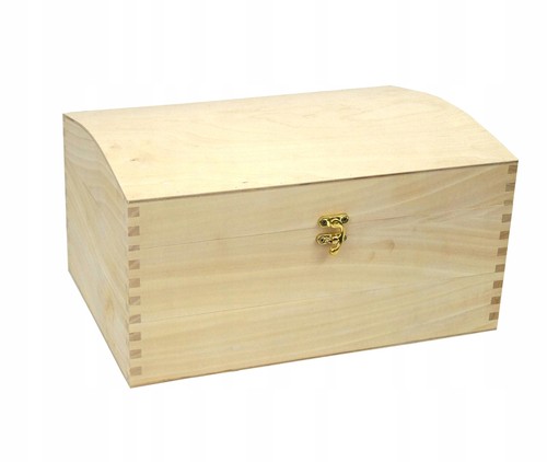 Coffre bois 35x25x19 - , –