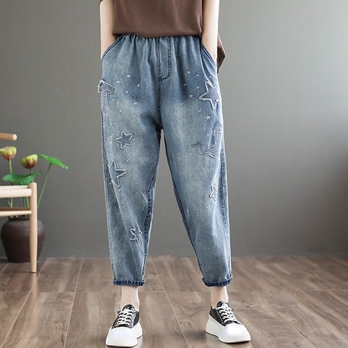 Femme jean sarouel pantalon - jean,
