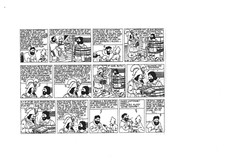 STRIP TINTIN LE SECRET DE LA LICORNE H55 - 56 - 57