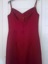 Robe longue bordeaux T/40/42