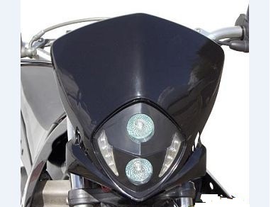 Tete fourche plaque phare - de,